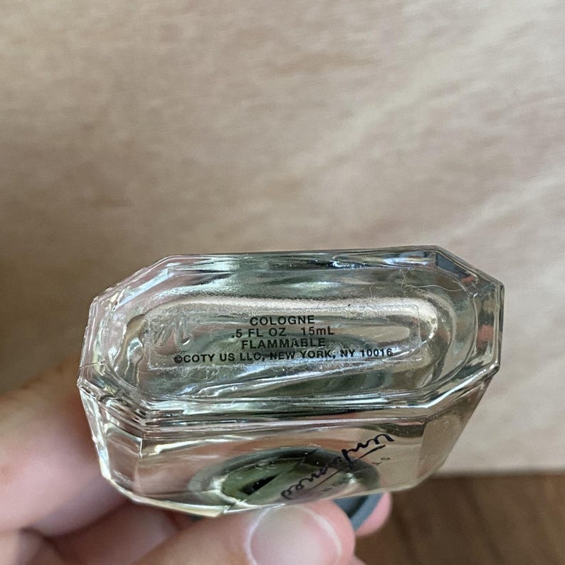 Vintage Stetson Untamed Cologne Splash Coty .5 FL Oz New image 4