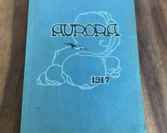 Anuario Aurora de 1917 de la escuela secundaria Union, Grand Rapids, Michigan, vintage