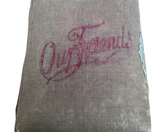 Álbum de fotografías familiares victorianos antiguos de los años 1800/1900 con más de 25 fotos en blanco y negro, CDV, ferrotipo