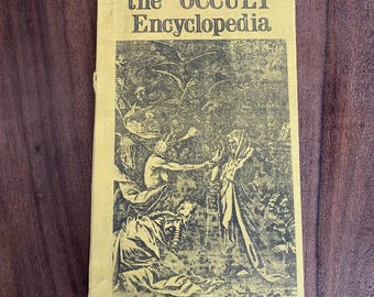 Vintage Die Ockulte Enzyklopädie von Ron Pawlowski Taschenbuch Booklet