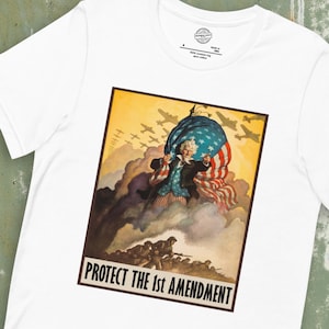 Made in USA: Schützt den 1.Änderungsartikel! - Premium T-Shirt. Unisex Hoodie