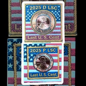 The Last U. S. Lincoln American Sheild Cent Minted 2025 P & 2025 D Set Available