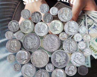 27-Piece Mixed Lot of Vintage Silver Coins – Collectible Assortment