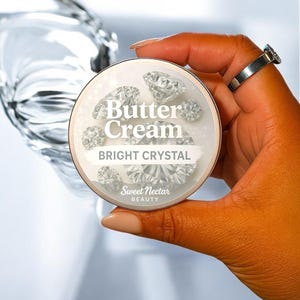 Bright Crystal Emulsified Hand & Body Butter – Deeply Moisturizing | Non-Greasy Vegan Skincare