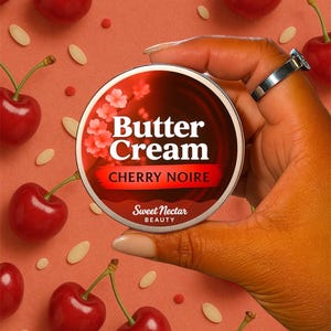Cherry Noir Emulsified Hand & Body Butter – Deeply Moisturizing | Non-Greasy Vegan Skincare