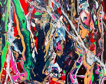 The Dream Forest - 11x14in - Acrylic on Wrapped Canvas