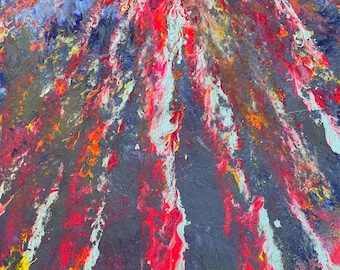 The Door To The Mystical - 14x18in - Acrylic on Gallery Wrapped Canvas