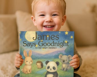 Personalized Baby Animals Book: Custom Bedtime Story
