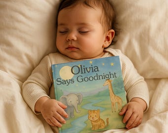 Personalized Kids Storybook: Children Bedtime Animal Adventure Book