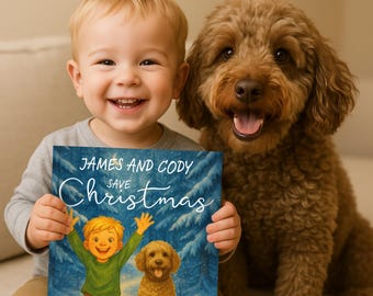 Personalized Children and Pet Christmas Storybook: Custom Child & Animal Xmas Adventure