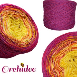 Bobbel gradient yarn &quot;Orchid&quot;