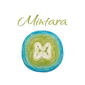 Bobbel gradient yarn &quot;Mintara&quot;