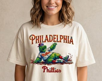 Baseball Inspired Vintage Shirt, Unisex Game Day Shirt, Baseball Gift, Mascot Graphic Tee