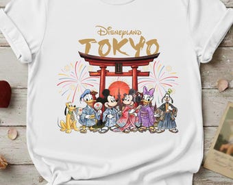 Disneyland Tokyo Shirt, Disney Matching Family Tee, Disneyland Japan Trip Shirt, Disneyland Vacation 2026 Tee, Mickey and Friends