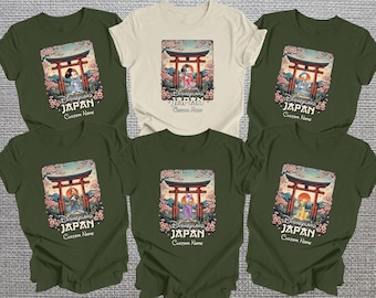 Disneyland Tokyo Shirt, Disney Matching Family Tee, Disneyland Japan Trip Shirt, Disneyland Vacation 2026 Tee, Mickey and Friends