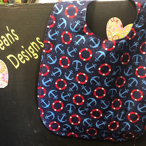 Bib extra large for adults, toddlers or special needs