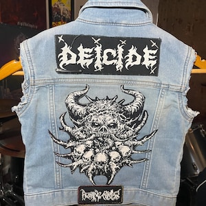 Small Child - Metal Band Denim Vest