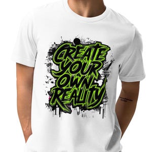 Unisex staple eco t-shirt - Minimalist Quote T-Shirt – Funny Text Tee – Motivational Slogan Shirt