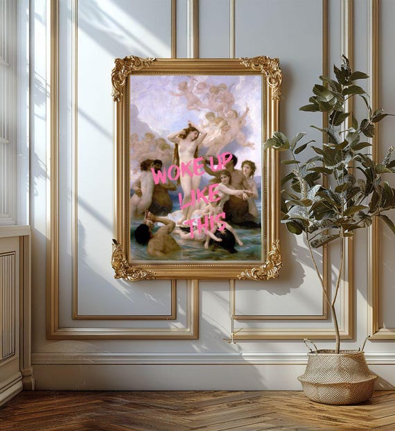 ｖ・ｉ・ｐ(venus in paradise) 1999 ミニポスター？　6枚 Birth of Venus Poster: Venus Maximalist Wall Art - Etsy Canada