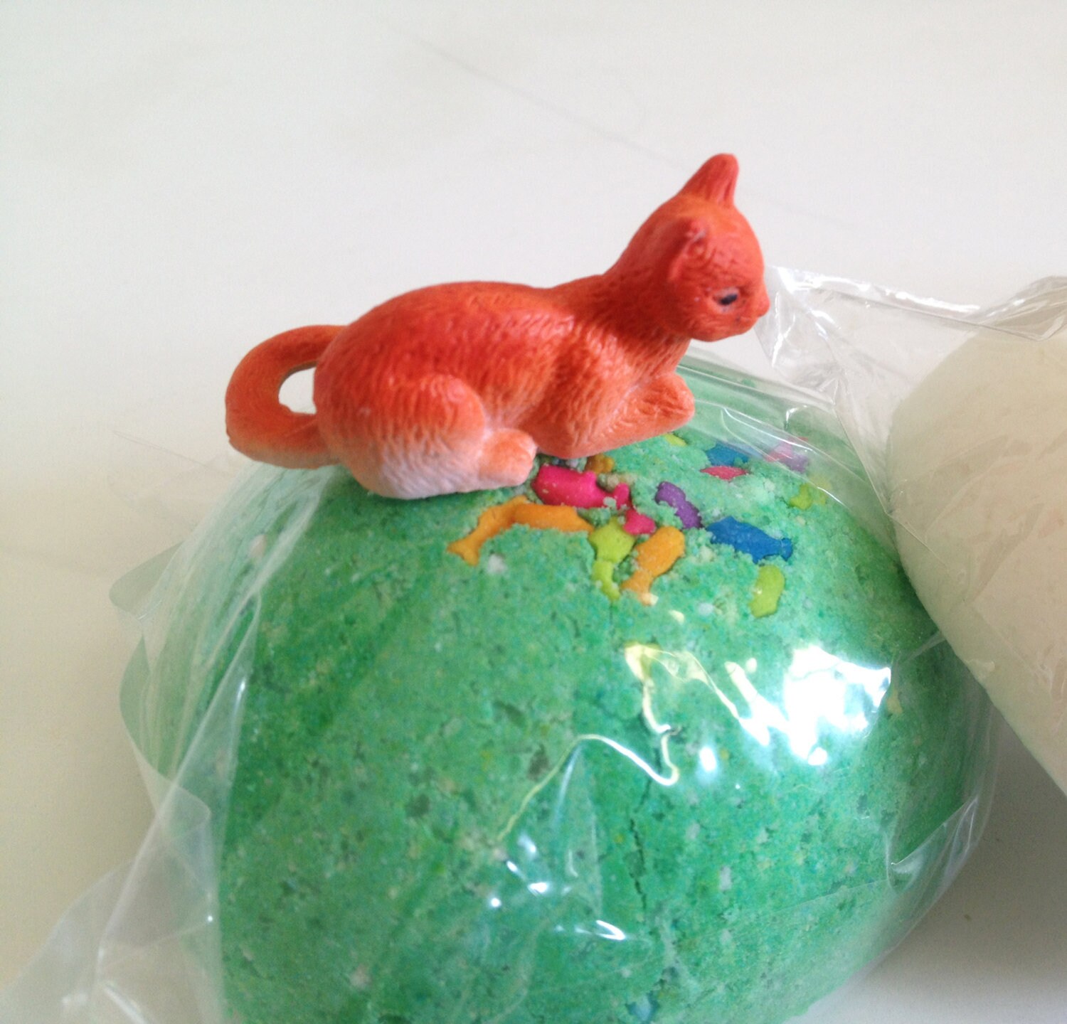 Large Bath Bomb toy Surprise Kitty Cat Bath Candy Kitten | Etsy