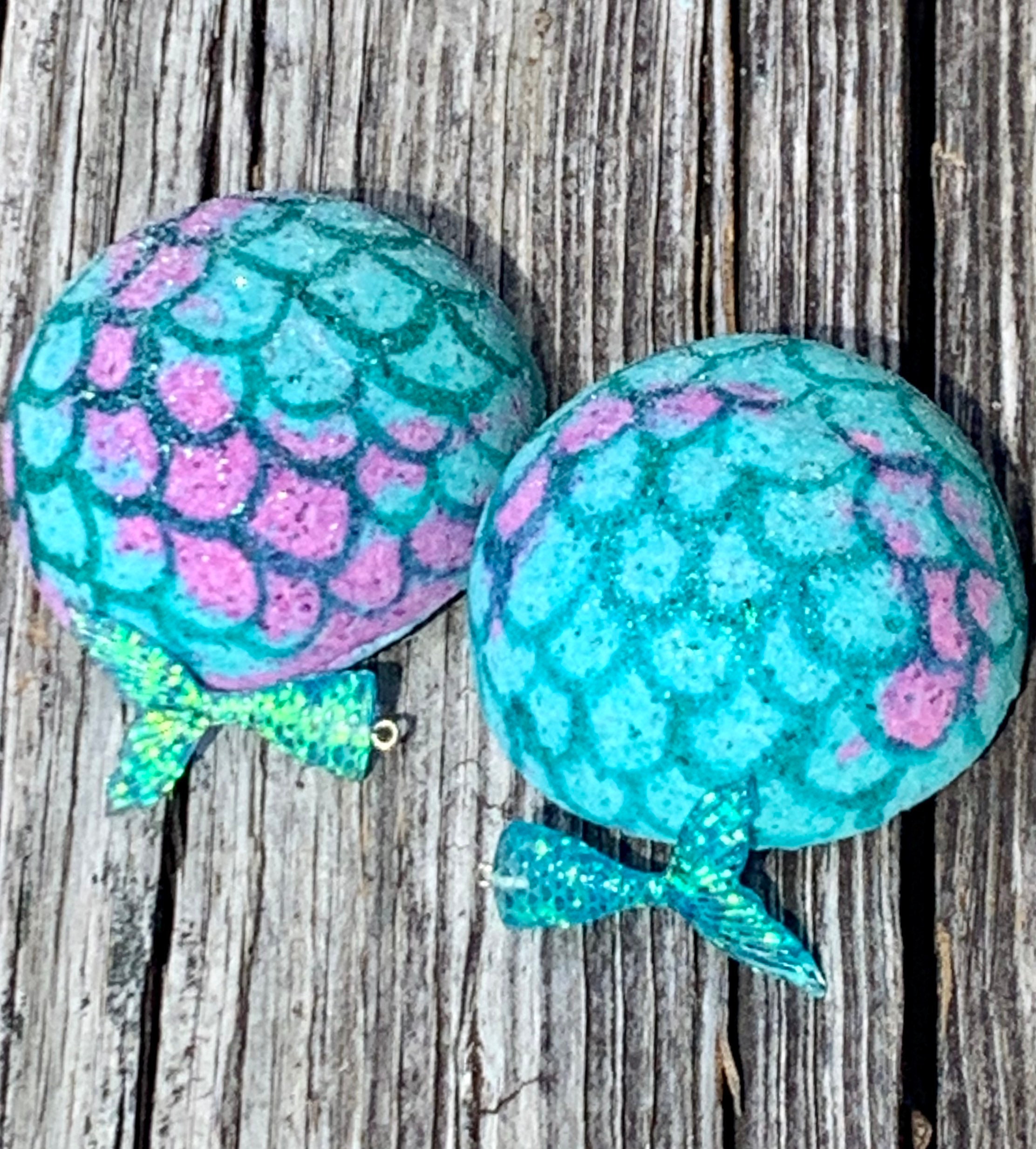MERMAID TAIL BOMB Surprise Glitter Bath Candy Birthday Etsy