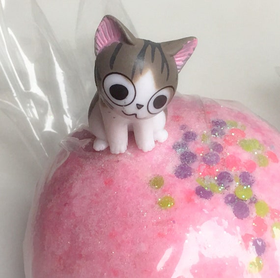 KRAZY KITTY BOMB Large Bath Bomb toy Surprise Cat Bath | Etsy