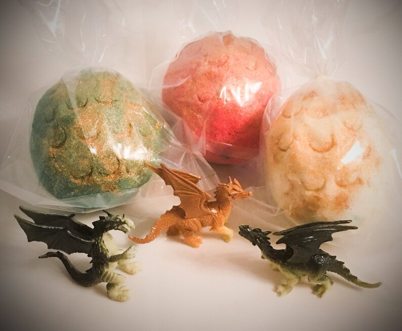 DRAGON EGG Dragon Inside HUGE BaTH BoMB Egg Party Favor Etsy