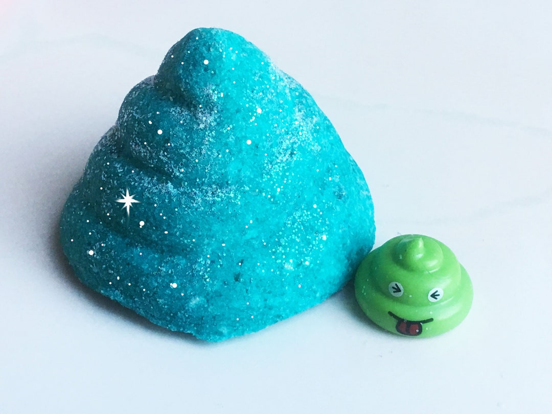 Mermaid Poop Poop Bath Bomb Surprise Bath Bomb for Kids Etsy