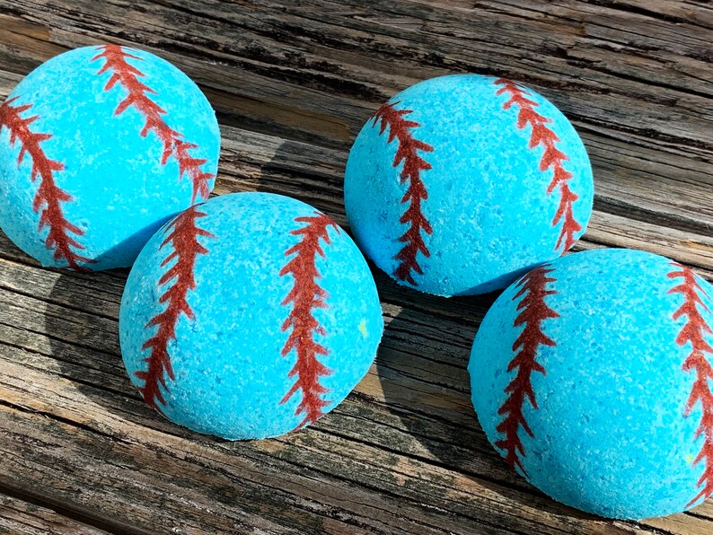 BASEBALL BOMB Suprise Inside Large Bath Bomb Toy Sports - Etsy