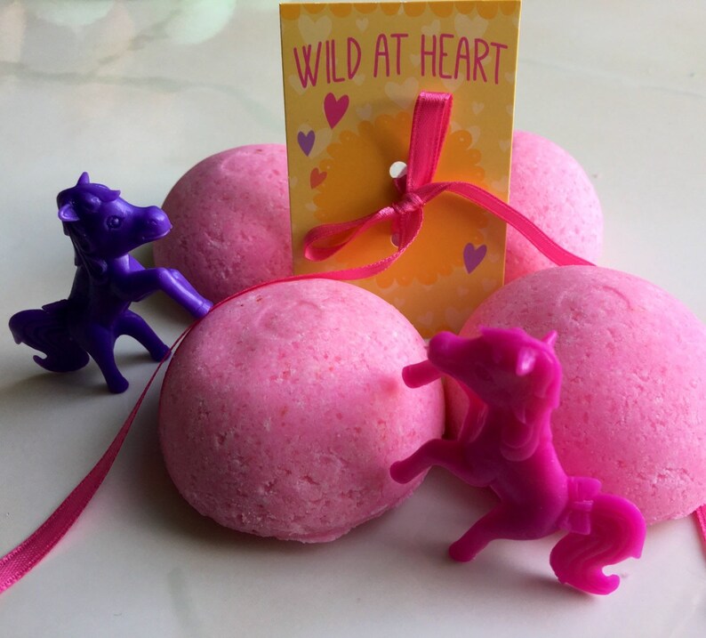 Surprise Bath Bomb with toy Horse Inside VALENTINE'S DAY Etsy