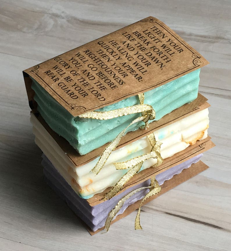 Holy Bible Spiritual Soap Gift Idea Party Favor Natural Soap Etsy