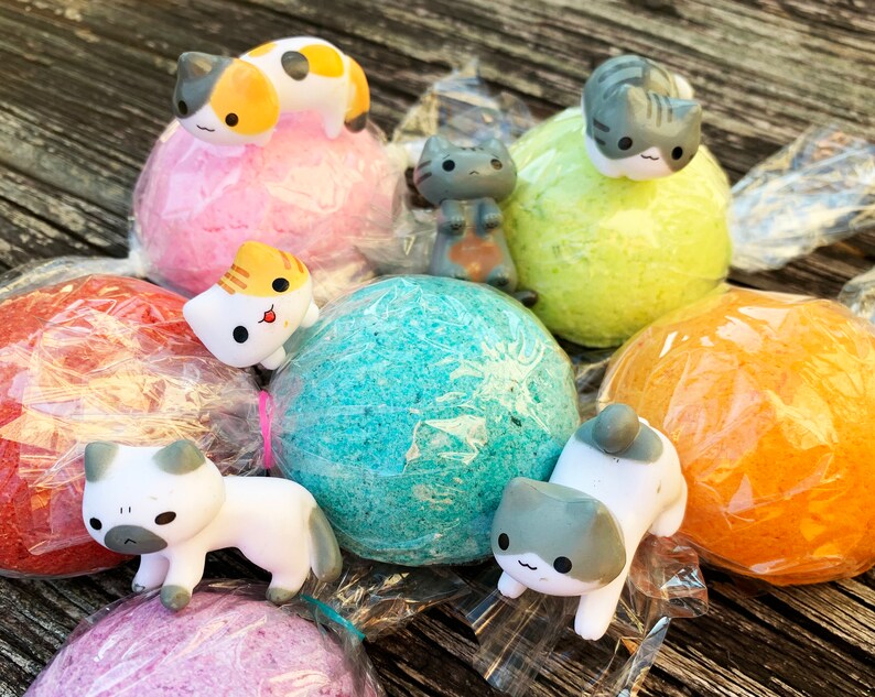 Kitty Cat Large Bath Candy Japanese Style Cat Face Party Etsy