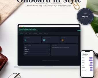 Strumento di monitoraggio dell'onboarding dei clienti / Modello di dashboard HTML / Download immediato, funziona offline in qualsiasi browser