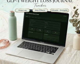 Ozempic Tracker | GLP-1 Progress Dashboard | Weight Log | Side Effects Log | Non-Scale Victories | Wegovy Mounjaro Tracker