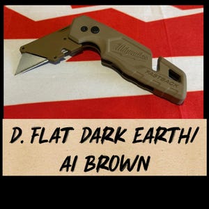 Custom Milwaukee Fastback Cerakote Flat Dark Earth