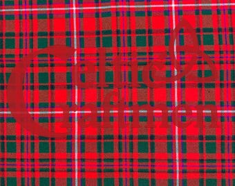 MacKinnon Red Modern tartan charges
