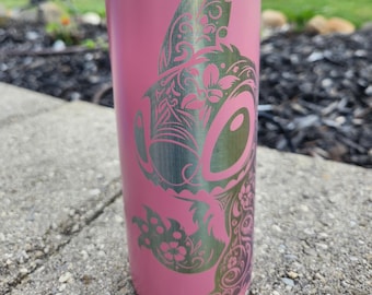 Gobelet gravé au laser Stitch