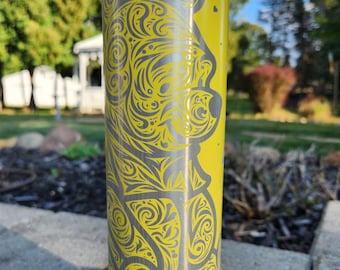 Winnie the Pooh Laser Engraved Tumbler