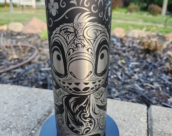 Stitch Laser Engraved Tumbler
