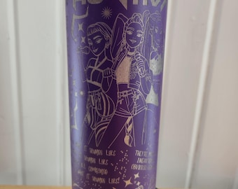 K-Pop Demon Hunter Laser Engraved Tumbler