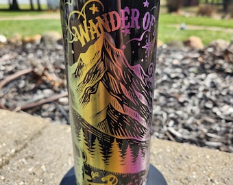 Wander Often Laser Engraved Tumbler