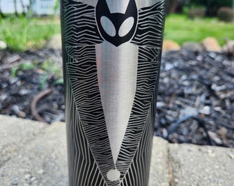 Jack Skellington Laser Engraved 20oz or 40oz Tumbler