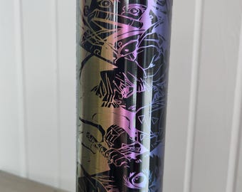 Demon Slayer Anime collage Laser Engraved Tumbler