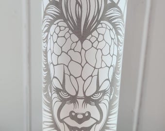 Horror Classic Pennywise Laser Engraved Tumbler