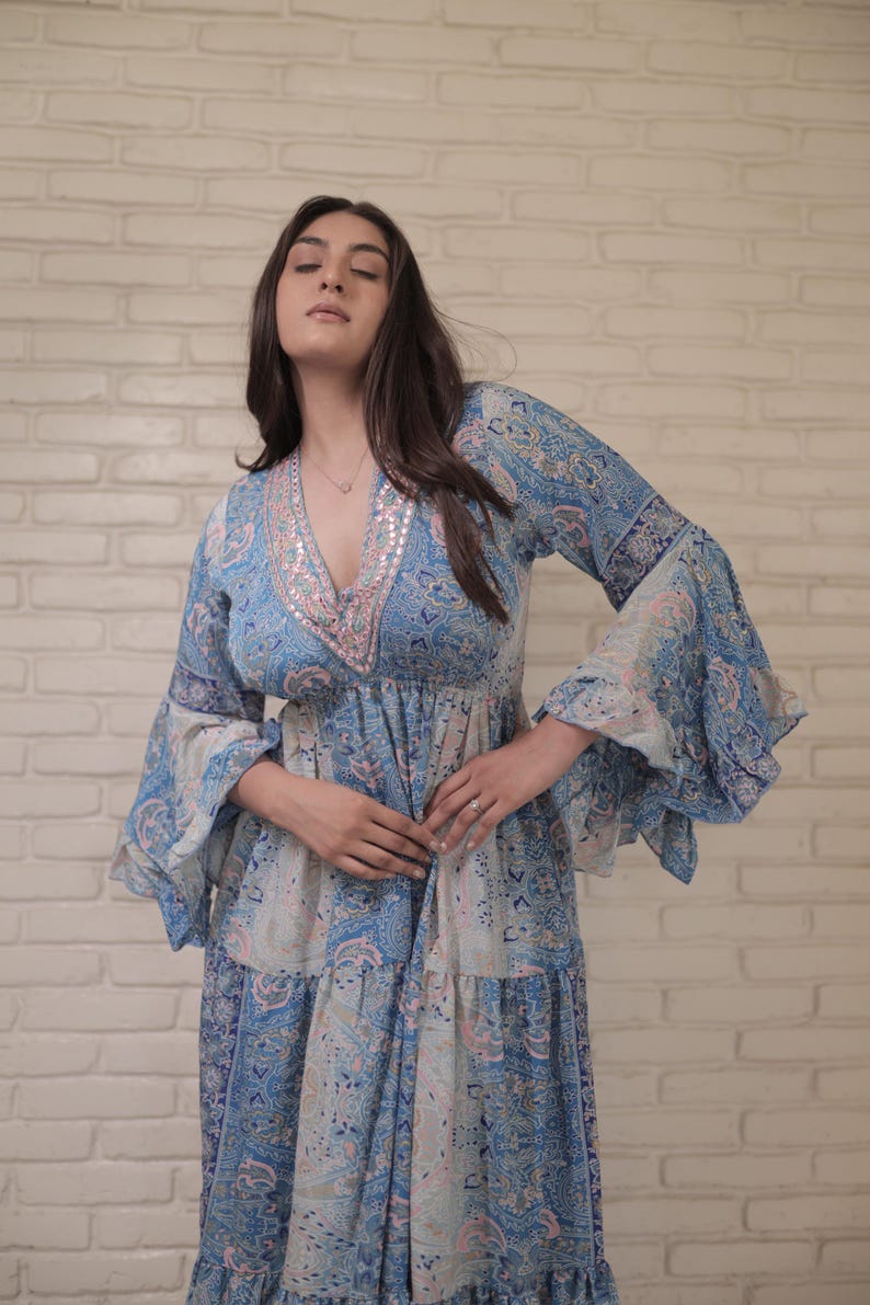 maternity dress blue and pink Light Floral Smocked Fitted Dress– PinkBlush burl wood sideboard Size:2P adidas Dress Black