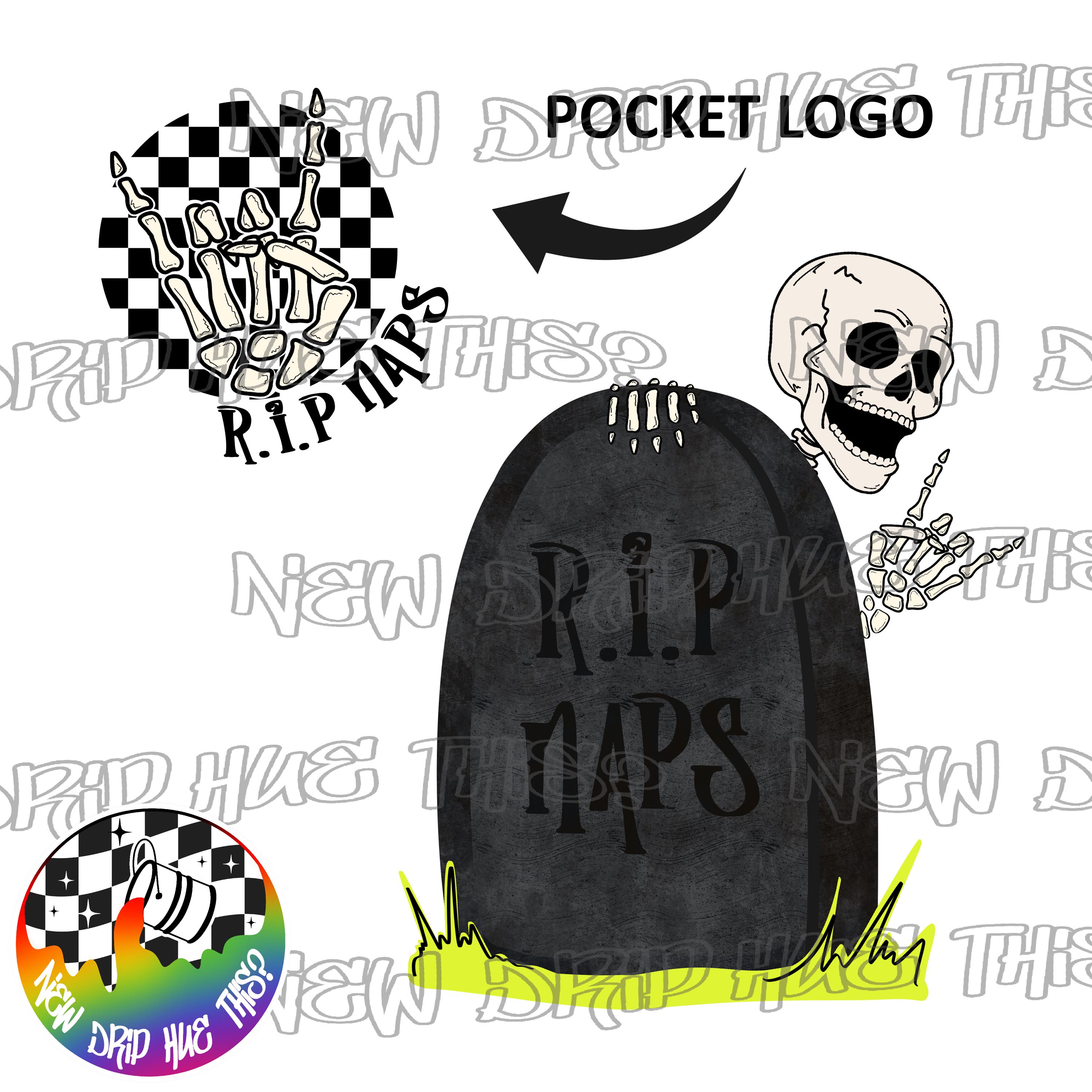 Funny Skeleton RIP Tombstone PNG: Halloween Design (digital Download ...