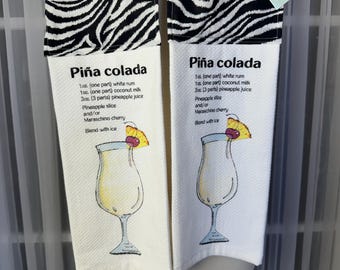 Kitchen Boa: Cotton Cooking Scarf with Towel - 68"
