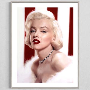 Vintage Hollywood Glamour Portrait digitaler Download Druck