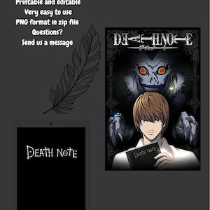 Death Note - Carnet de notes - Carnet de notes - 50 pages - Numérique