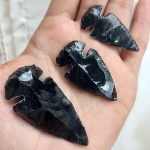 Collar de obsidiana – Colgante de obsidiana negra natural – Joyería de cristal curativo – Piedra protectora – Regalo hecho a mano